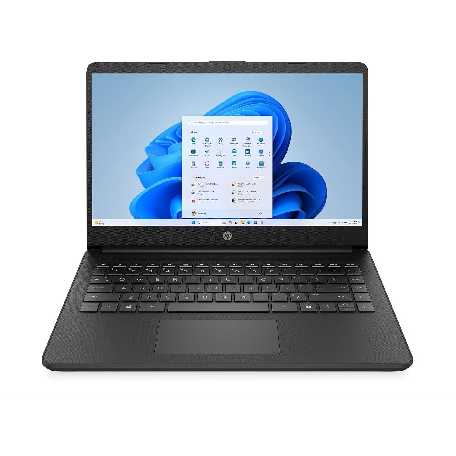 HP 14-dq6002 14" Laptop – Intel N150, 4GB RAM, 128GB Storage, Windows 11 – Black